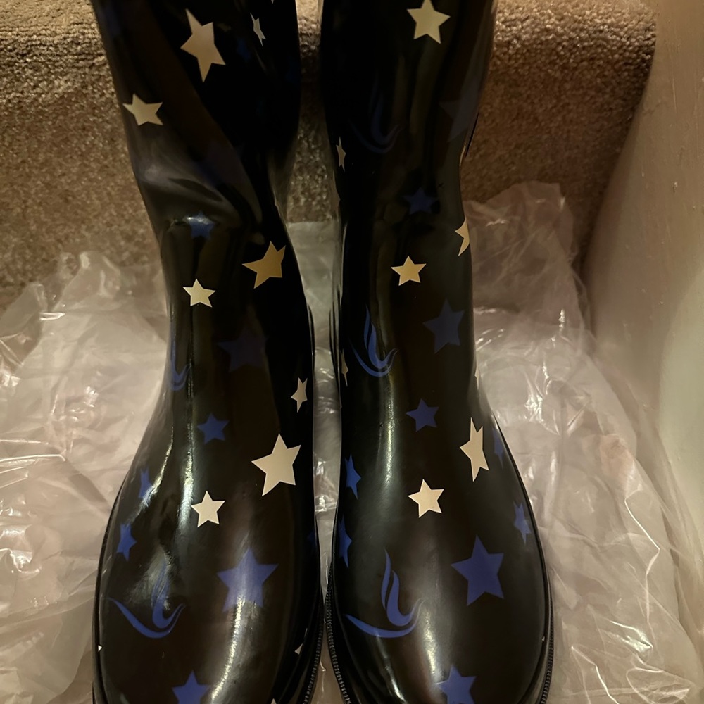 Brand new Zeta phi Beta Rain Boots